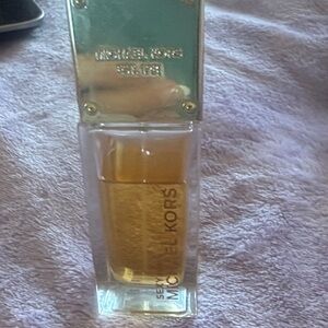 Michael Kors Gold-Toned Perfume Bottle